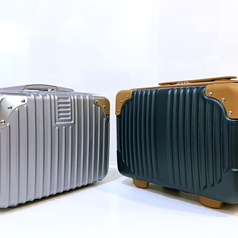 現貨 韓版14吋手提行李箱 旅行箱 復古手提行李箱 小行李箱 化妝箱 迷你行李箱 登機箱-細節圖6