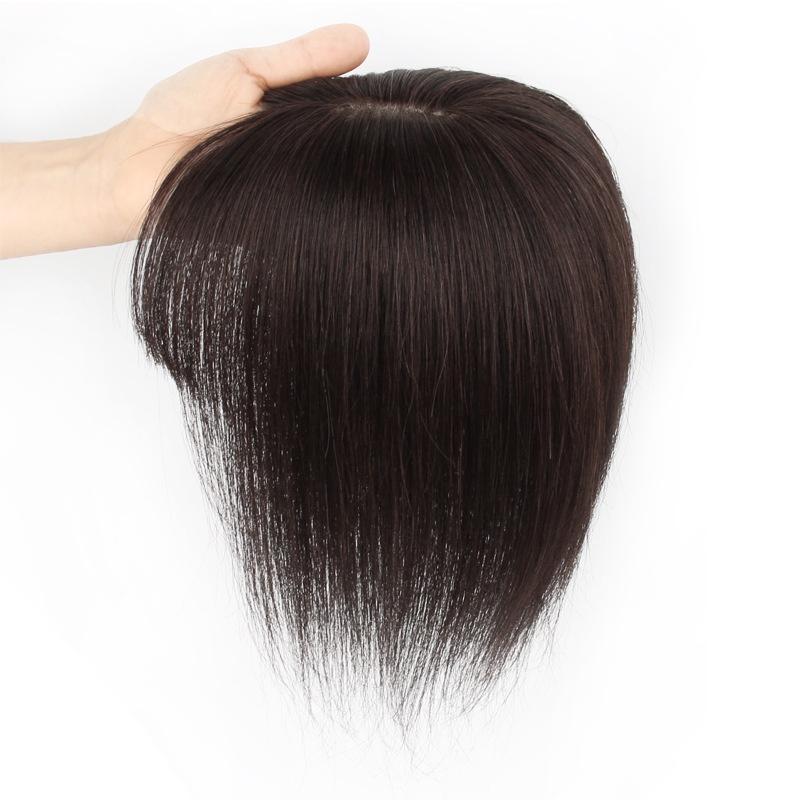 真人發假發片 一片式頭頂分縫補發片女輕薄透氣劉海許昌假發-細節圖5