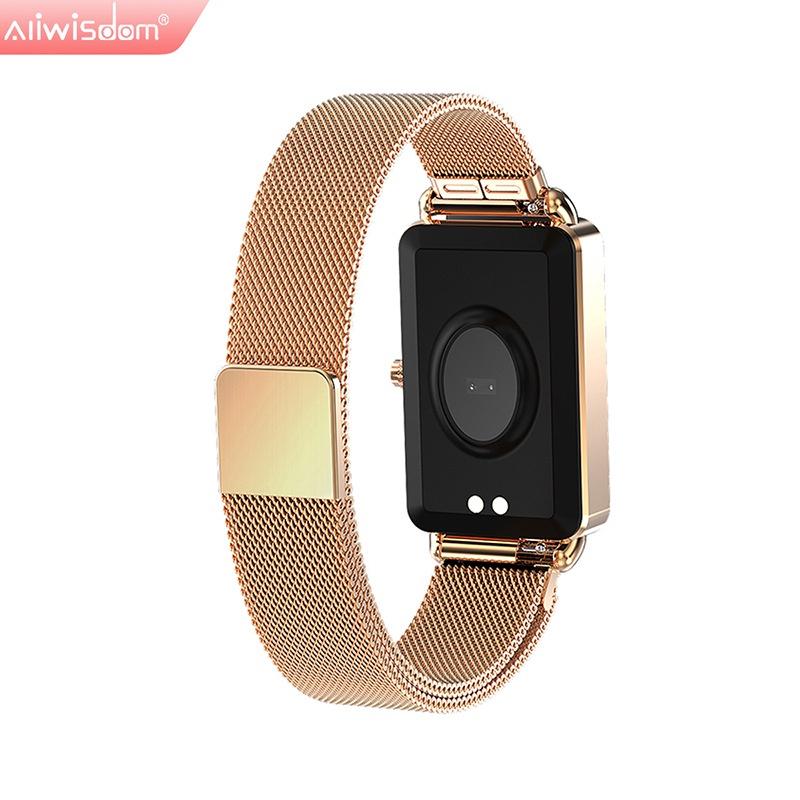 A88時尚女性智能手環IP67心率心壓健康監測運動多功能藍牙手環-細節圖4