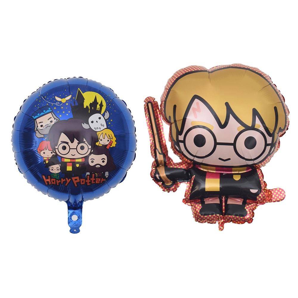 新款18寸哈利波特圓球harry potter異形鋁膜氣球主題派對裝飾-細節圖7