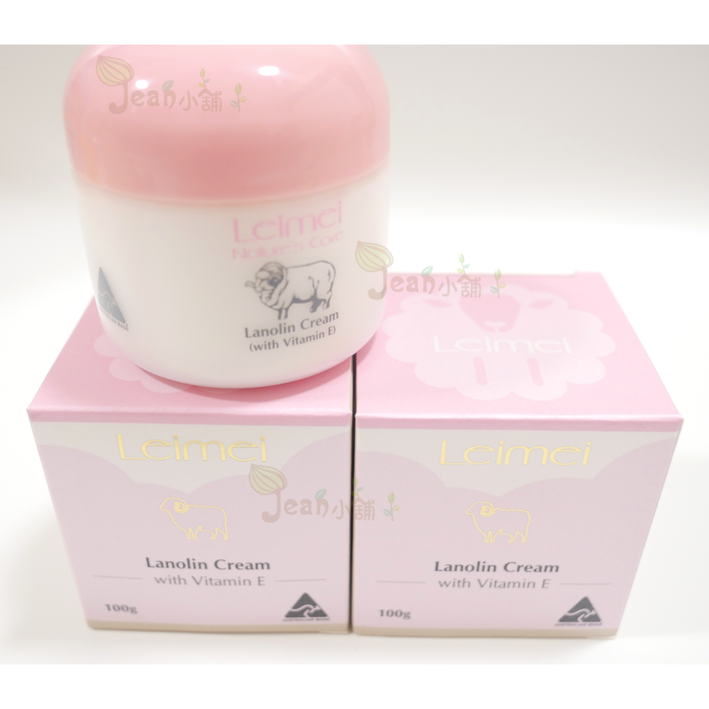 Jean小舖 澳洲 Leimei 蕾綿維他命E綿羊霜100g。Lanolin 綿羊油 Natures Care 羊毛脂-細節圖4