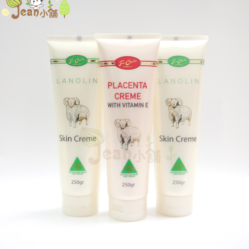 Jean小舖。澳洲Jean Charles胎盤素綿羊霜1條+綿羊霜2條。羊毛脂 綿羊油 Lanolin Placenta