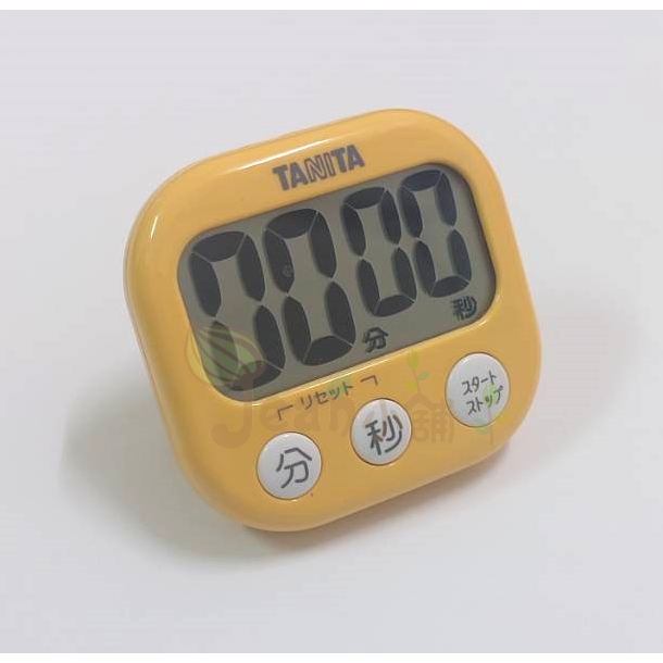 日本Tanita 廚房計時器TD-384 藍/綠/黃/橘/粉紅/白色 大螢幕 現貨 料理計時器 烘焙計時器 Jean小舖-細節圖9