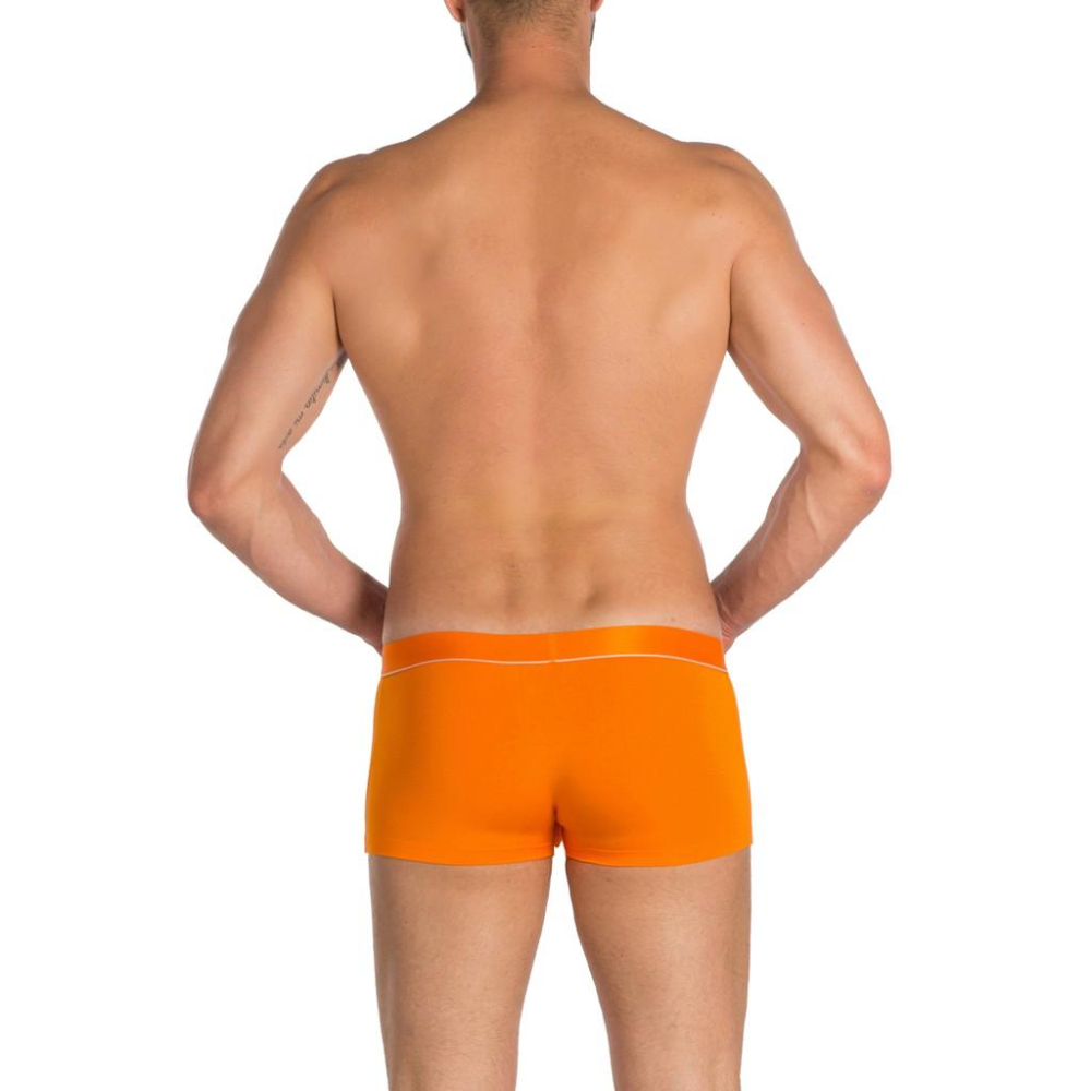 【OB】新品上架 Obviously PrimeMan Brief 莫代爾萊卡四角內褲 - 獨特橘四角褲-細節圖3