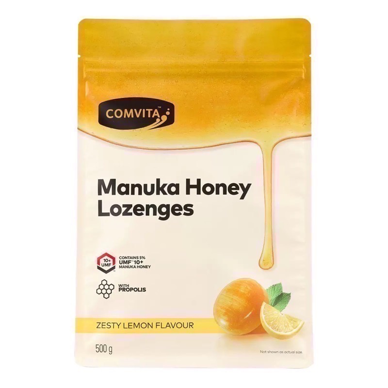 ✿J&P代購✿康維他 Comvita 麥蘆卡蜂蜜潤喉糖 貴婦喉糖 檸檬 薄荷 蜂蜜 喉糖-細節圖2