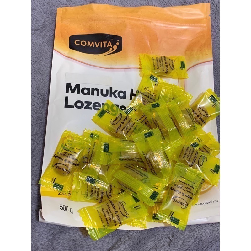 康維他 Comvita 麥蘆卡蜂蜜潤喉糖 貴婦喉糖 檸檬 薄荷 蜂蜜 喉糖-細節圖6