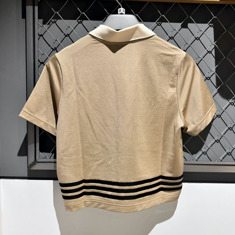 𝓑&𝓦現貨免運 IK7850  Adidas ADICOLOR 70S 女短袖POLO衫-細節圖3