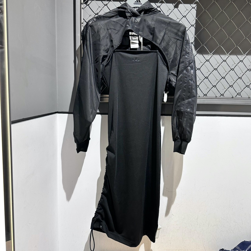𝓑&𝓦現貨免運 IC7208  Adidas Always Original 兩件式連帽洋裝-細節圖2