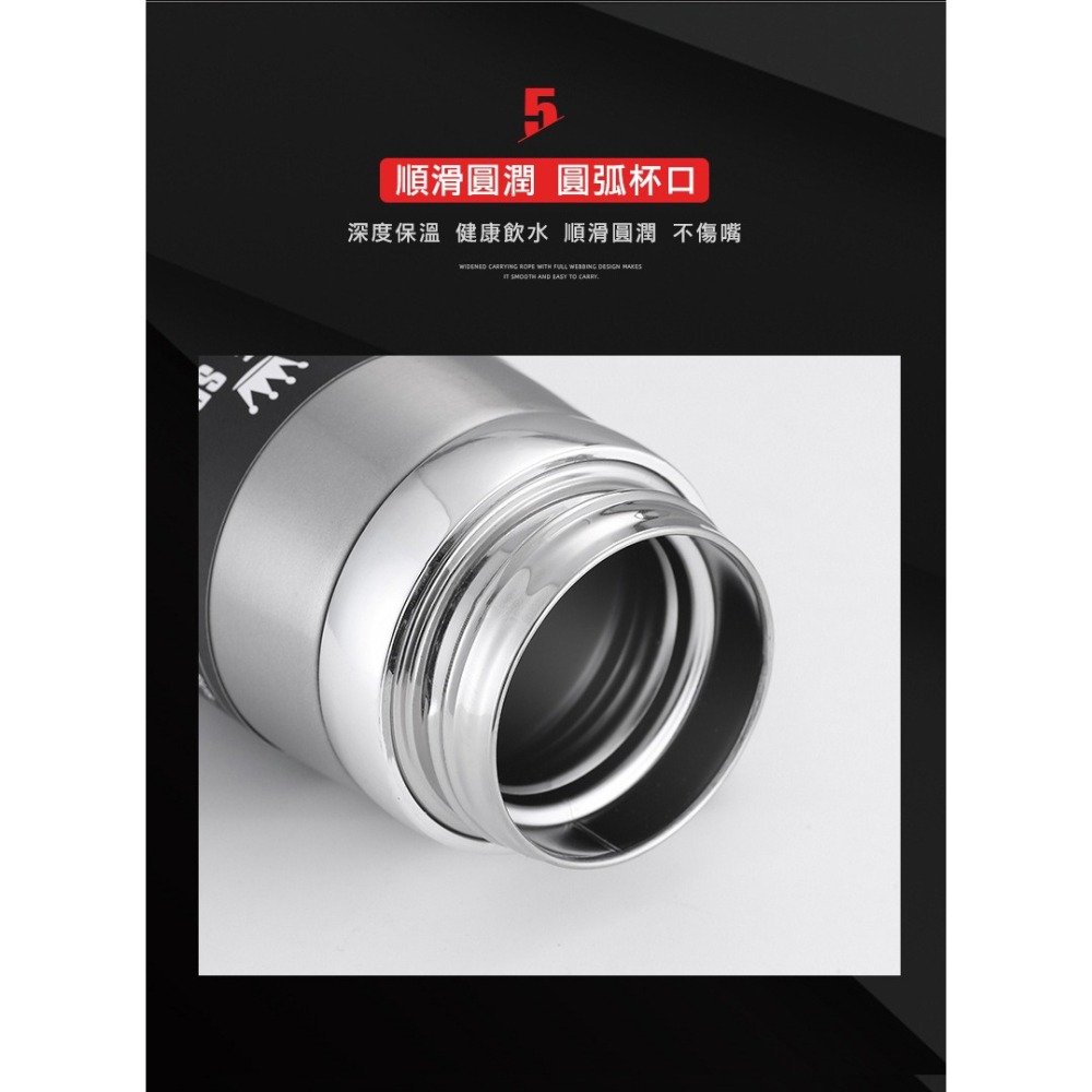 【316材質】智能感測LED數字顯示溫度 真空不锈鋼保溫瓶 ( 1000ml )-細節圖7