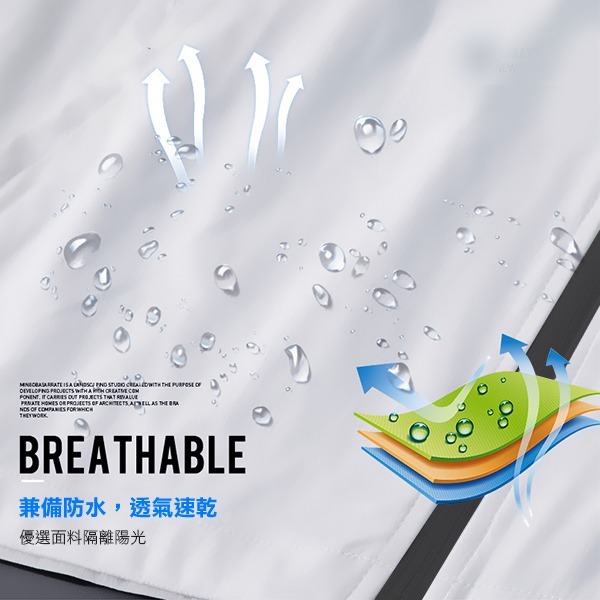 【防風外衣】可拆面罩 機能防護衣 ( 防曬、防雨、防灰塵 )-細節圖4