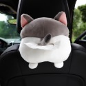 【叭啥貨-現貨秒出🚀】創意柯基屁屁紙抽盒、車用卡通紙巾盒、鯊魚/貓咪造型紙抽盒、絨毛面紙盒-規格圖9
