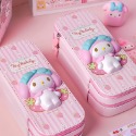 【叭啥貨-現貨秒出🚀】Hello Kitty減壓鉛筆盒，美樂蒂減壓鉛筆盒，抖音造型3D筆盒、三麗鷗雙層鉛筆盒-規格圖9