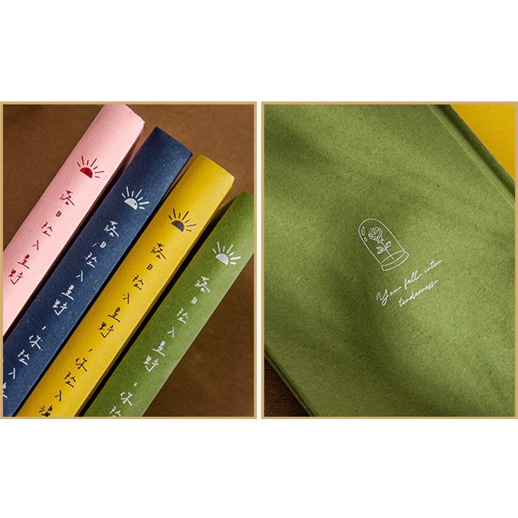 【叭啥貨-現貨秒出🚀】青禾紀44次日落手帳，小王子精裝筆記本，高顏值文藝日記本，小王子主題手帳-細節圖4