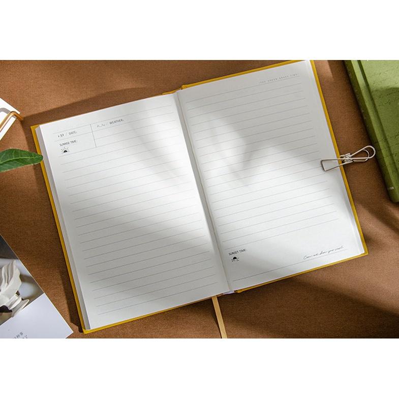 【叭啥貨-現貨秒出🚀】青禾紀44次日落手帳，小王子精裝筆記本，高顏值文藝日記本，小王子主題手帳-細節圖8