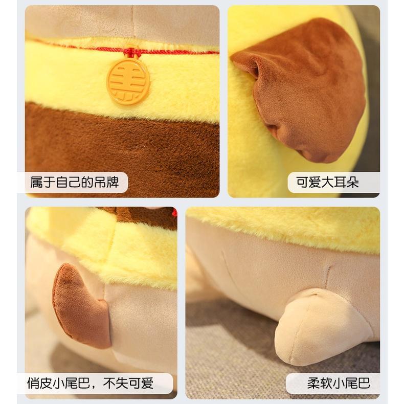 【叭啥貨-現貨秒出🚀】網紅爆款毛絨玩具、吾皇巴扎黑公仔、抖音同款蜜蜂變身公仔、聖誕禮物/交換禮物布娃娃-細節圖3