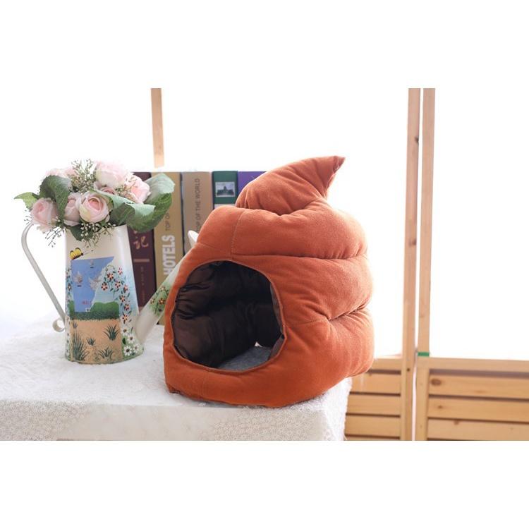 【叭啥貨-現貨秒出🚀】創意便便造型帽、抖音同款搞怪帽、保暖造型便便帽，聖誕禮物/生日禮物專用-細節圖2