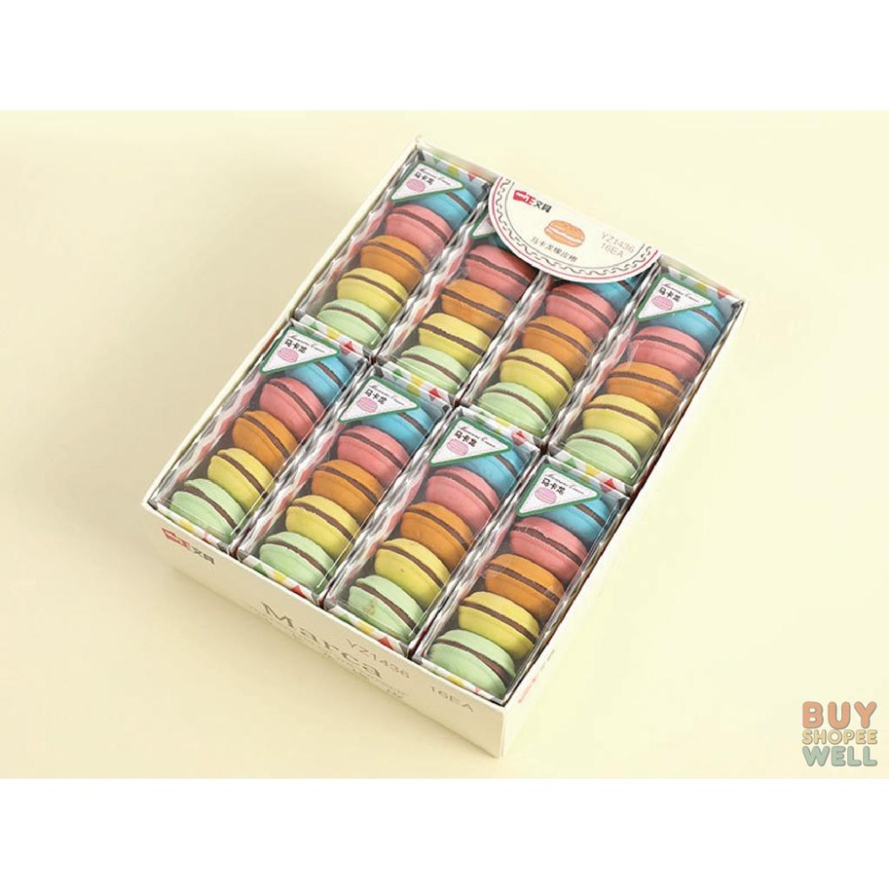 【叭啥貨-現貨秒出🚀】馬卡龍橡皮擦，橡皮擦顏值擔當，學生學習文具用品，小號橡皮擦套組-細節圖8