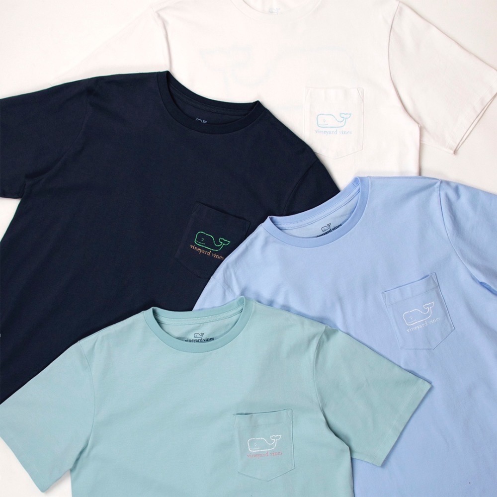 【Bro Closet】美國 Vineyard Vines 小鯨魚小口袋短袖T 男女同款 潮流服飾-細節圖2