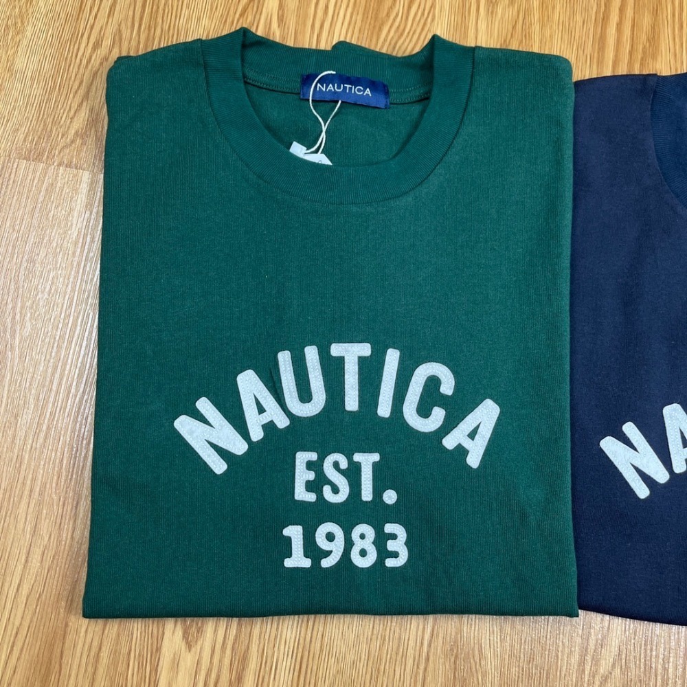 【Bro Closet】Nautica 品牌logo短袖T 男女同款 日系穿搭 百搭款-細節圖8