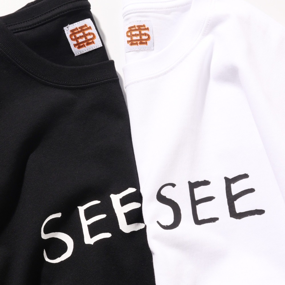 【Bro Closet】SEE SEE 品牌logo短袖T  男女同款 日本小眾品牌 潮流服飾-細節圖2