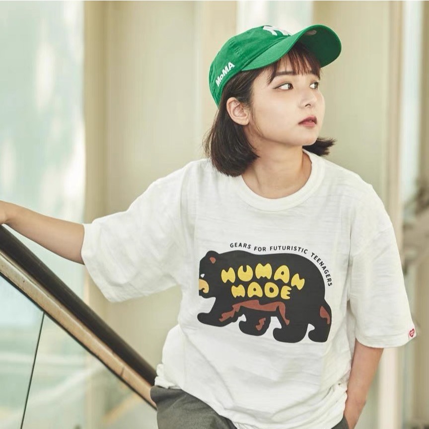 【Bro Closet】Human Made 黑熊短袖T恤 男女同款 潮牌服飾 動物T-細節圖8