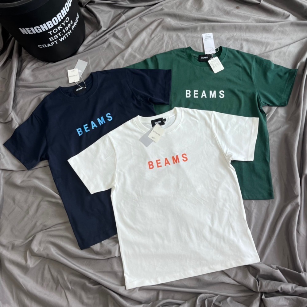 【Bro Closet】BEAMS JAPAN  字母LOGO短袖T 男女同款 潮流服飾 日系穿搭-細節圖2