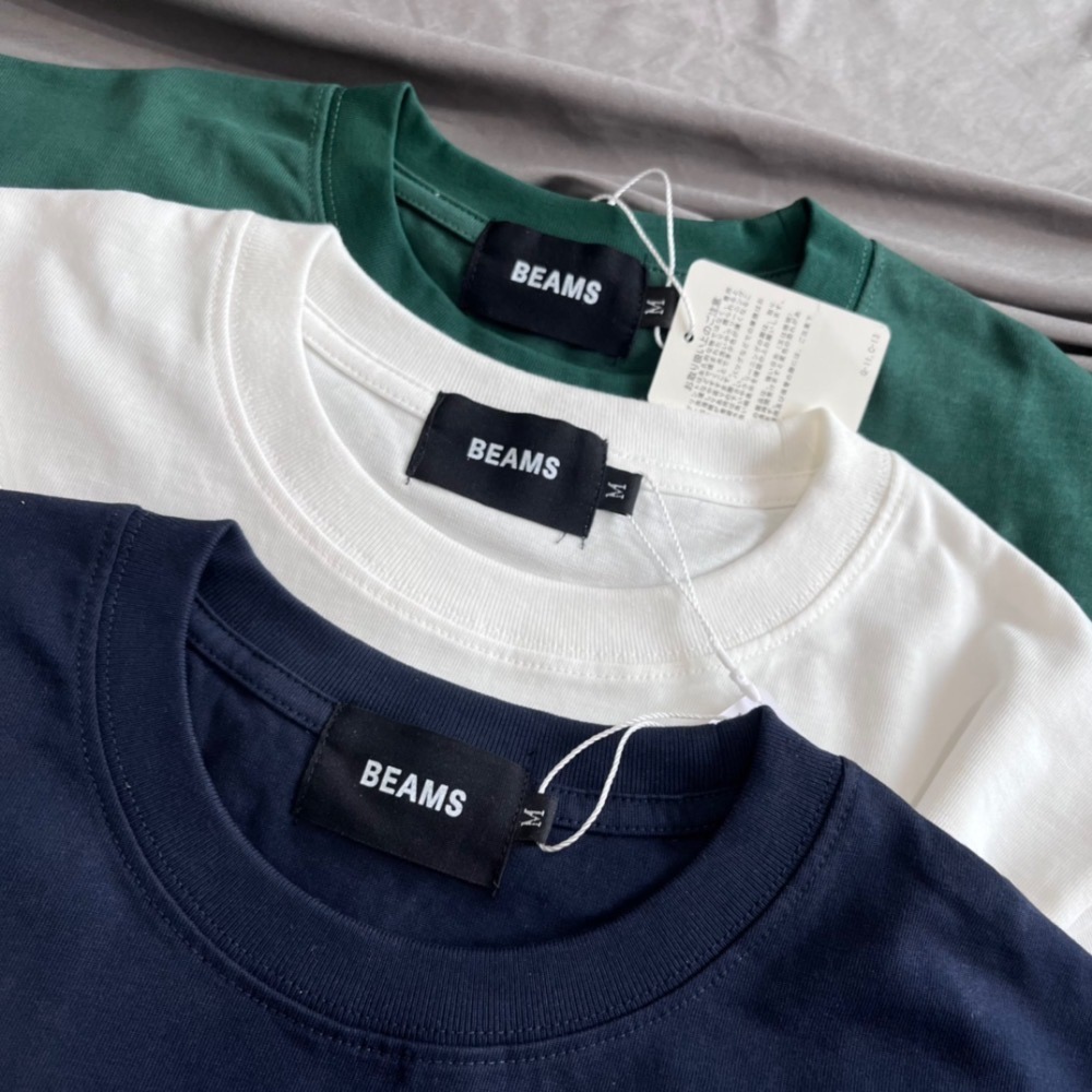 【Bro Closet】BEAMS JAPAN  字母LOGO短袖T 男女同款 潮流服飾 日系穿搭-細節圖4