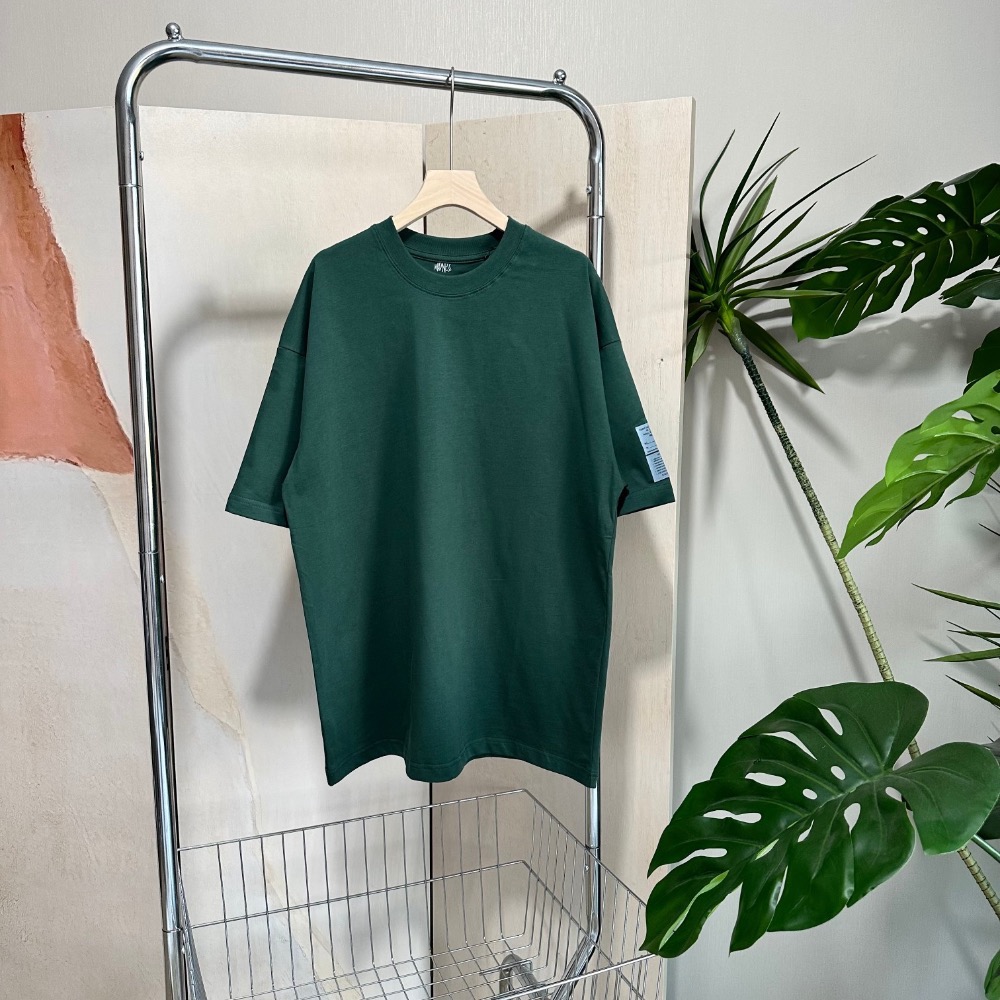 【Bro Closet】MADNESS  灰標素色短袖T恤  余文樂潮牌 寬鬆版型-細節圖5