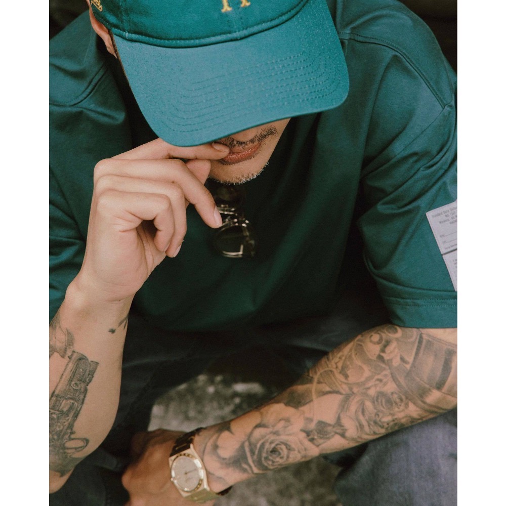 【Bro Closet】MADNESS  灰標素色短袖T恤  余文樂潮牌 寬鬆版型-細節圖10