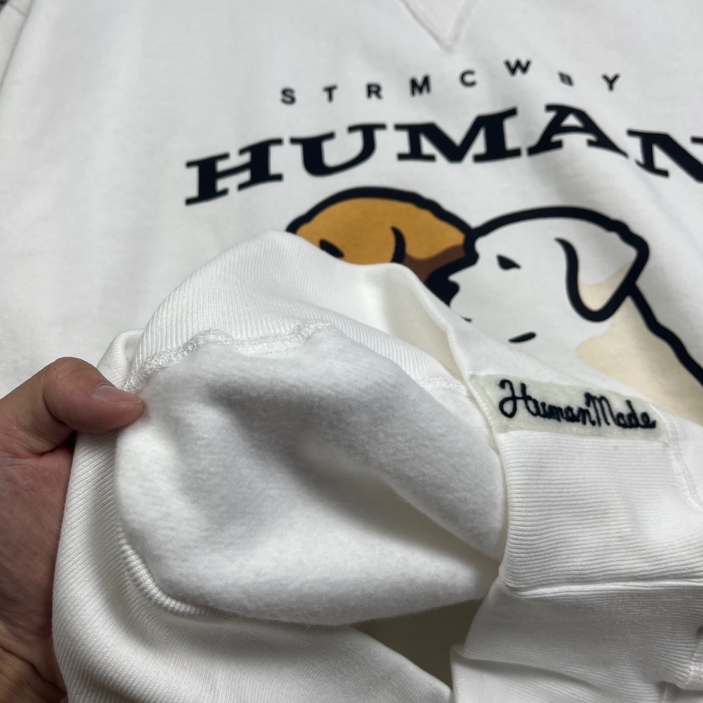 【Bro Closet】Human Made 拉不拉多犬鋪棉大學T-細節圖6