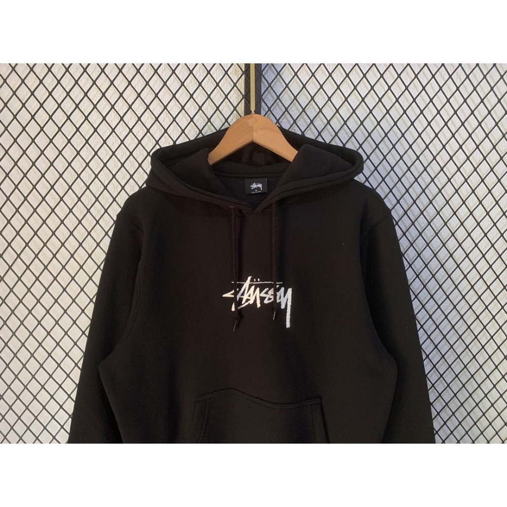 【Bro Closet】Stussy Stock Hoodie 美版經典刺繡logo帽T 棉褲 潮流-細節圖2