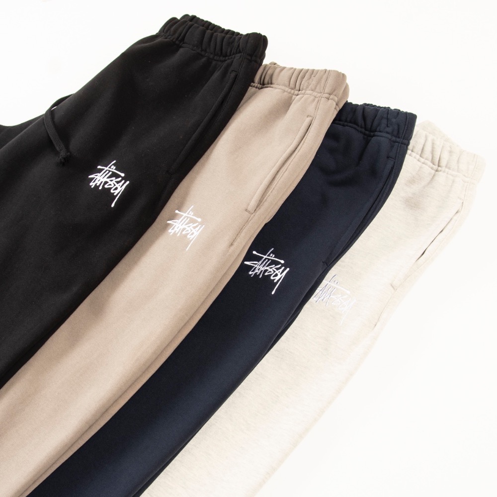 【Bro Closet】Stussy Stock Hoodie 美版經典刺繡logo帽T 棉褲 潮流-細節圖9