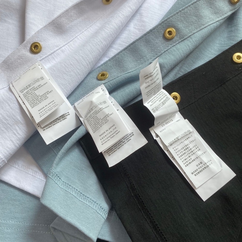 【Bro Closet】Sacai x Carhartt WIP 聯名短T-細節圖8