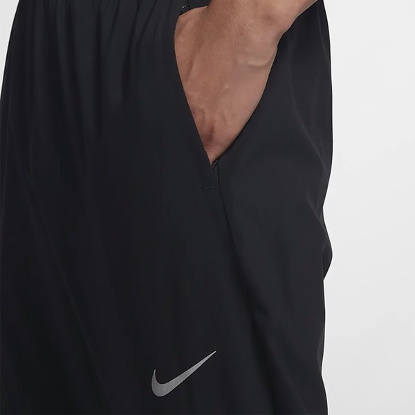【W.T代購】Nike Essential 跑步 運動 腳踝 拉鍊 彈性 排汗 反光 長褲 薄長褲-細節圖3