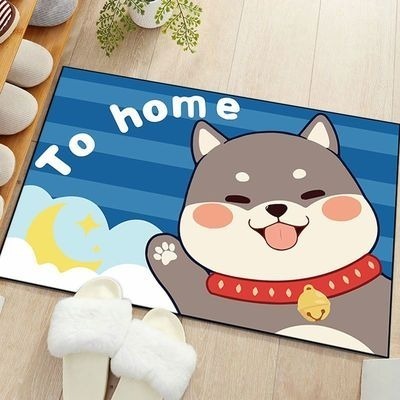 柴犬入戶地墊 柴犬地墊 旺柴地墊 地毯 腳踏墊 招財地墊 卡通地墊  腳踏墊 門墊 止滑墊 生日禮物 入厝禮物-規格圖10
