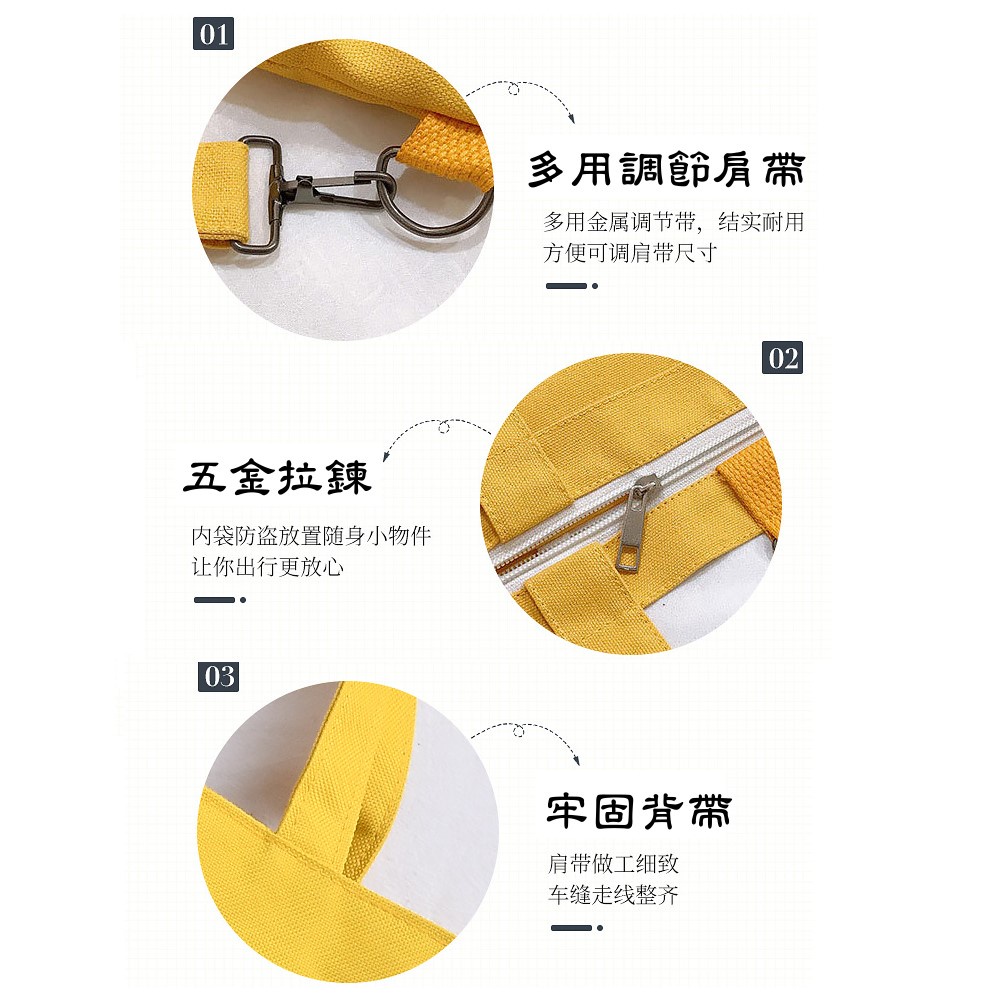 小貓帆布包 貓咪側背包 貓迷單肩包後背包 斜背包斜挎包 手提包肩背包 學生包 潮流包包 禮物 兒童節-細節圖4