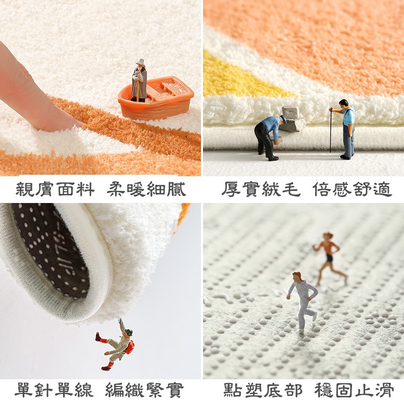 看家虎客廳地毯 老虎地墊 老虎地毯 床邊地毯 床邊腳踏墊 遊戲墊 胖虎不二馬 胖虎地墊 生日禮物 小孩禮物-細節圖7