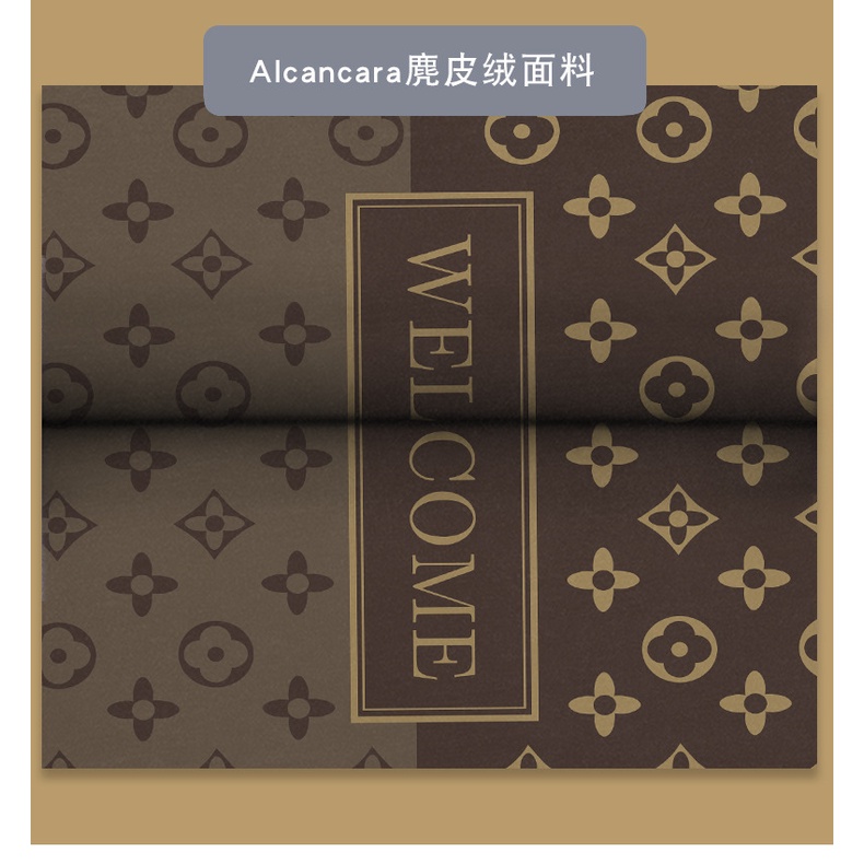 名牌配色風格硅藻泥浴室地墊 矽藻土珪藻泥珪藻土軟地墊 吸水軟墊瞬吸墊 防滑地墊腳踏墊 LV棕愛瑪仕橘蒂芬尼藍-細節圖2
