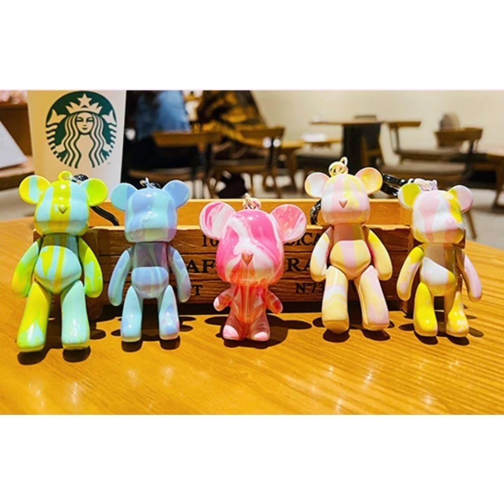 白胚公仔娃娃 DIY流體熊暴力熊 53cm現貨 積木熊庫柏力克熊 彩繪塗鴉貼鑽 潮牌熊潮流公仔 生日禮物交換禮物聖誕禮物-細節圖8