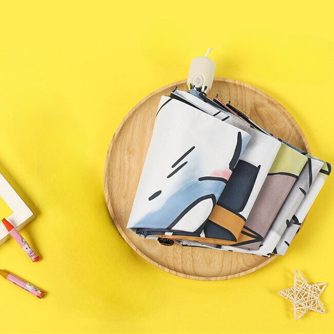 萌貓全自動晴雨傘 貓咪全自動雨傘 自動折疊傘自動摺疊傘 卡通雨傘 陽傘三折傘 自動傘自動雨傘 可愛雨傘 摺疊雨傘 貓傘-細節圖8