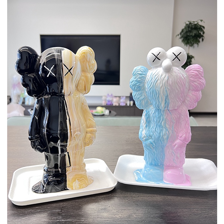 流體熊DIY套組 流體暴力熊塗鴉 玩具手工 抖音同款 積木熊庫柏力克熊 生日禮物女友禮物情人節禮物交換禮物小孩禮物 七夕-細節圖9