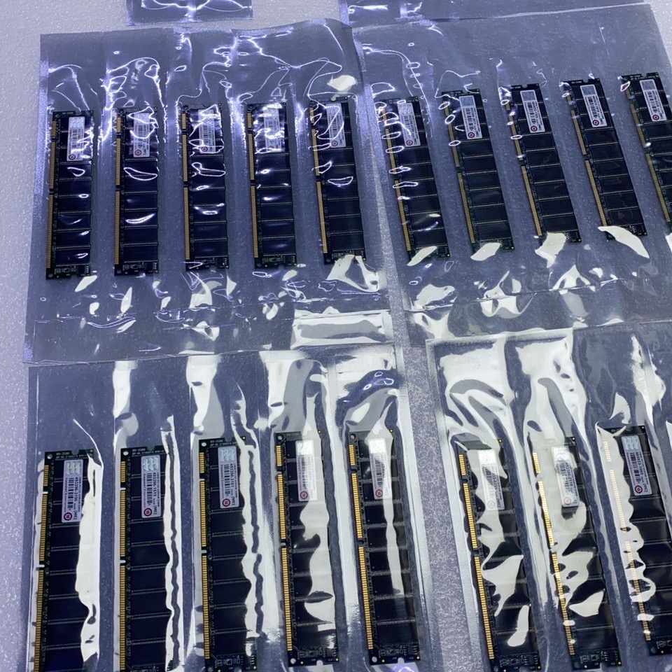 含稅價 創見 256M 256MB PC133 SDRAM ECC 雙面桌機記憶體 三星顆粒 庫存新品-細節圖2