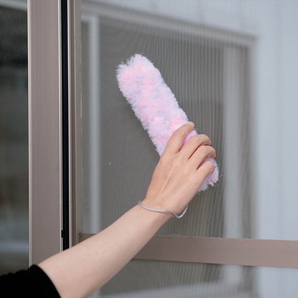 冷氣清潔紗窗清潔風扇清潔浴室清潔刷批發團購日本山崎小海豹刷刷棒/小海豹多功能除塵棒/小海豹多功能紗窗刷小海豹紗窗冷氣刷-細節圖5