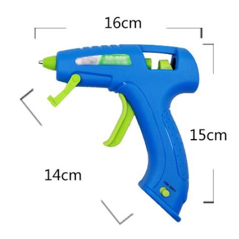 【現貨送贈品】充電式 熱溶膠 熱溶膠槍 熱熔膠 無線 不用插電 USB 充電 移動 學生 勞作 安全-細節圖4