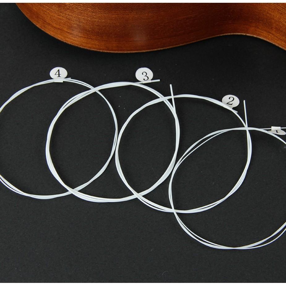 現貨 烏克麗麗 碳纖維 弦  UKULELE 弦 套弦 小吉他 木吉他 尼龍弦 尼龍 碳素弦 碳素 電吉他 吉他-細節圖2