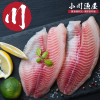 【小川漁屋】外銷用台灣鯛魚片4片(100~150g/片)