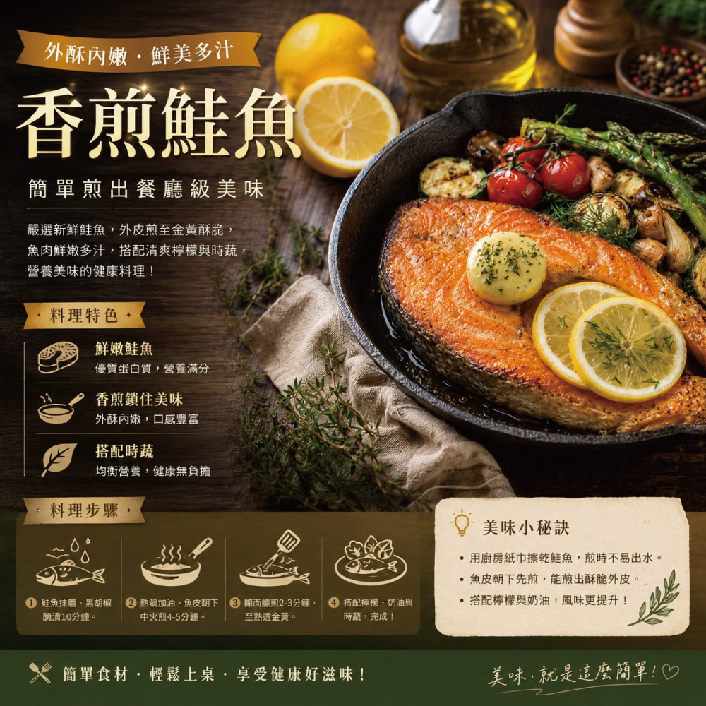 【小川漁屋】智利巨大厚切鮭魚4片(450g±10%/片）-細節圖3