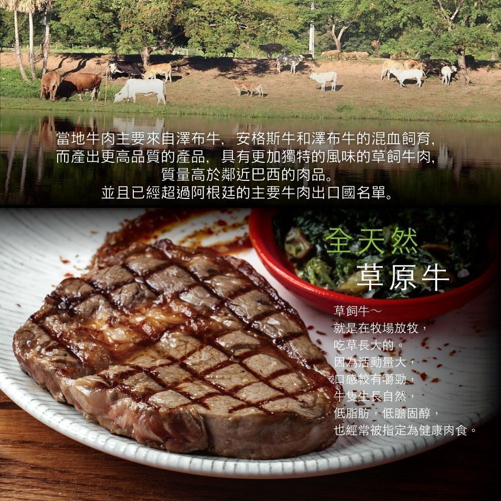 【豪鮮牛肉】厚切草原之心全天然肋眼牛排4片(200g±10%/片)-細節圖4