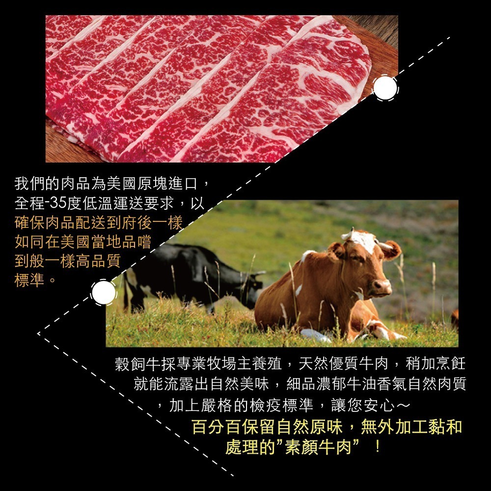 【豪鮮牛肉】美國霜降翼板牛肉片4包(200g±10%/包)-細節圖5