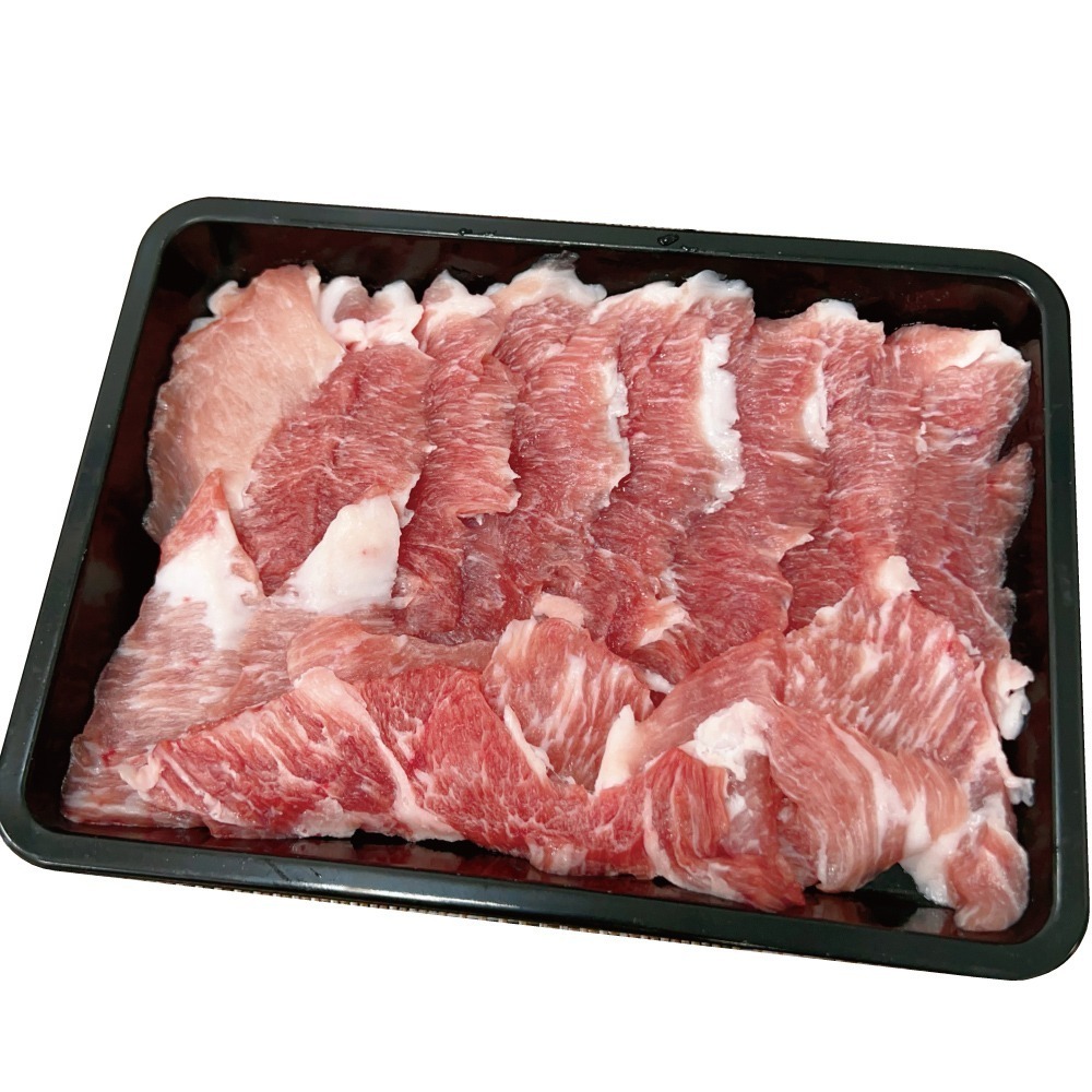 【約克街肉鋪】手工精修僧帽肌雪花豬肉片2盒 （200g±10%/盒）-細節圖2